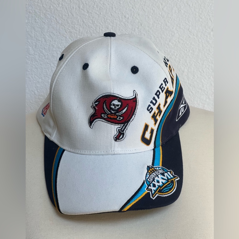 Vintage 2003 Tampa Bay Buccaneers Superbowl  CHAMPS Cap by Reebok